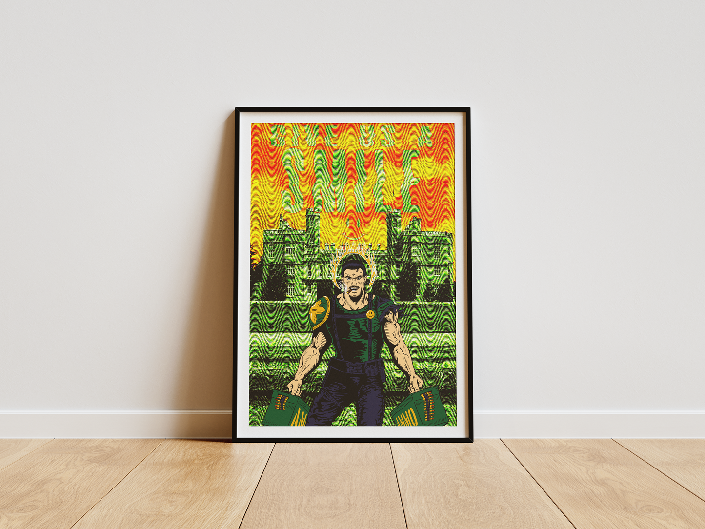 'Give us a Smile' Print